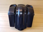 4" Stretched Saddlebags,lids And Rear Fender For Harley Davidson Touring 09-2013. Fixed Price $419.90.
