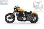 Harley Sportster Left Side Leather Solo Saddlebag - SL012 Bad&g Customs. Fixed Price $199.95.