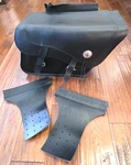 Willie & Max 58718-00 Deluxe Slant Compact Saddlebag Large Right Side Only. Fixed Price $79.99.