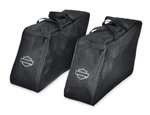 Oem Harley '94-13 Dyna Softail Sportster Med. Size Slant Saddlebag Travel Liners. Fixed Price $65.00.