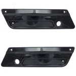 Hard Touring Bags Black Harley Davidson Flh Luggage Saddlebag Latch Cover. Fixed Price $34.99.