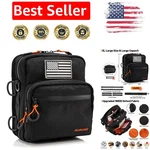 Stylish Sissy Bar Bag For Motorcycles Water-resistant With Crossbody Strap. Fixed Price $55.99.