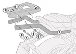 Triumph Speed 400 2024 Givi Luggage Rack For Monolock Top Boxes. Fixed Price $114.49.