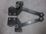 Harley '95 Flhtc Backrest Docking Hardware, 53803-06, Nice Shape, Used #4010. Fixed Price $20.00.