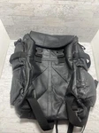 Carroll Original Black Leather Motorcycle Road Sissy Bar Pack - Mint. Fixed Price $69.99.
