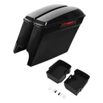 5" Stretched Hard Saddlebags & Tray Organizer Fit For Harley Touring Flht 14-23. Fixed Price $259.99.