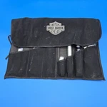 Harley Davidson Motorcycle Tool Kit Roll Up Bag Pouch Screwdriver Set. Fixed Price $75.99.