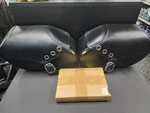 Willie And Max Saddlebags Hardmount Grommet Small With Kit 03439. Fixed Price $150.00.