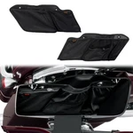 Left & Right Hand Interior Saddlebags For Harley Electra Glide Road King. Fixed Price $150.00.