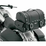 Saddlemen Desperado Express Leather Tail Bag Rigid Motorcycle Luggage. Fixed Price $158.95.