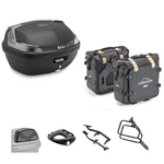 Givi Kit Top Case B47NTML + Side Bags GRT720B For Cf Moto 800MT 2022-2025. Fixed Price $876.10.