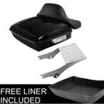 Chopped Trunk Pad Mount Rack Fit For Harley Touring Electra Glide 97-08 99 Tcmt. Fixed Price $254.50.