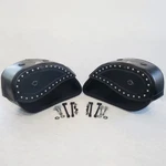 Viking Bags, Harley Honda Yamaha Suzuki Kawasaki Leather Throw Over Saddlebags. Fixed Price $129.99.