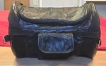 Diamond Plate Buffalo Leather Sissy Bar Bag. Fixed Price $19.99.