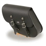 Milwaukee Motorcycle Single Side Swing Arm Bag - Black Pvc Fits Sportsters. Fixed Price $94.99.