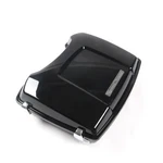 Black Razor Pak With Old Latch & Backrest For Harley Touring 1994-2013. Fixed Price $359.00.