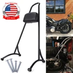 Black Sissy Bar Passenger Backrest For Harley Sportster Xl 1200 883 48 72 2004+. Fixed Price $68.95.