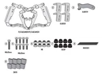 Additional Adapters For Monokey Cam-side Luggage, Givi PL5146CAM. Fixed Price $326.29.