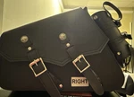 Side Pvc Swing Arm Bag W/ Bottle Holder, Interior Gun & Ammo Holster MP8600R. Fixed Price $75.00.
