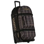 New Ogio Rig 9800 Wheeled Rolling Travel Gear Bag Luggage Plaidley Tan/black. Fixed Price $375.00.