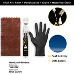 Touch Up Paint For Honda Code: B197M Blue Candy Fast Drying Scratch Repair. Fixed Price $29.99.