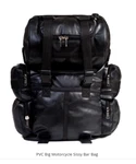 Pvc Big Motorcycle Sissy Bar Bag 15" X 6.5" 25" Waterproof Luggage. Fixed Price $119.99.