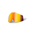 100% Racecraft / Accuri Strata Anti-fog Lens With Posts Red Mirror. Fixed Price $20.55.