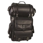 Hot Leathers Black Vinyl X-large Side Entry Sissy Bar BAG-TRA1009. Fixed Price $179.96.