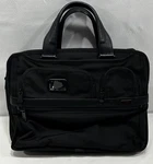 Tumi Alpha Expandable Organizer Laptop Brief 26145D2 Black Handles 16 X11 X6. Fixed Price $133.20.