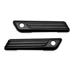 For Harley-davidson Road King 14-17 Tri-line Gloss Black Saddlebag Hinge Covers. Fixed Price $95.99.