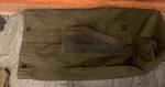 Original Vietnam War Large Duffel Bag Complete With Name / Number Stencilled. Fixed Price $33.00.