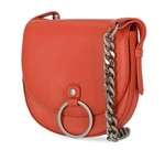 Harley-davidson Women's Magnetic Flap Closure Ring Satchel Xbody Purse Orange. Fixed Price $79.95.