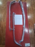 Nos Show Chrome Trunk Molding Inserts Fit: Honda 2001-2010 GL1800 52-611. Fixed Price $39.12.