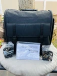 Vintage 2005 Harley Davidson Black Universal Rolling Luggage/sissy Bar/size Xl. Fixed Price $269.95.