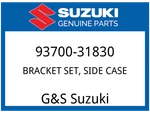 Suzuki Oem Part 93700-31830 Bracket Set, Side Case. Fixed Price $131.96.