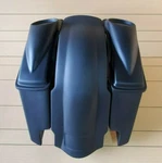 Stretched Saddlebags 6" Touring Harley Flh Bagger Overlay Fender 6.5" 1997-2008. Fixed Price $548.99.
