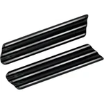 Covingtons Saddlebag Latch Delete Plates, Finned, Police (black) Pair C1006-B. Fixed Price $170.31.