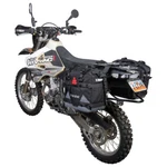 Tusk Pannier Racks With Pilot Bags Black/gray Fits Suzuki DRZ400SM. Fixed Price $365.97.