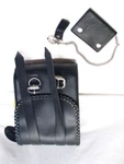 Willie & Max Bike Sissy-bar T-bag Saddlebag Motorcycle + Leather Eagle Wallet. Fixed Price $59.99.