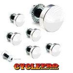 7 Pcs Billet Fairing Windshield Bolt Kit For Harley - White Gloss Top 204. Fixed Price $17.95.