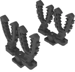 Kolpin Rhino Kwik Clip Grip Xl Double Set Black Atv Utv 21515 Gun Rack Pair. Fixed Price $58.19.