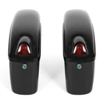 Black Hard For Harley Softail Dyna Sportster Motorcycle. Fixed Price $120.74.