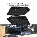 4'' Stretched Saddlebag Inserts White Diamond Stitching Fit For Touring 14+. Fixed Price $40.39.