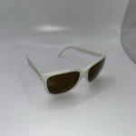 Vintage Scott Thin Line Sunglasses Nylon White Brown Lens Lexan T-15. Fixed Price $35.99.