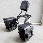 Harley Oem Sissy Bar Backrest Airfoil Luggage Rack Compact Saddlebags Detachable. Fixed Price $399.99.