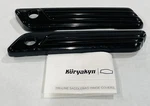 Kuryakyn 6987 Tri-line Saddlebag Hinge Covers, Gloss Black For Select Harley. Fixed Price $48.95.