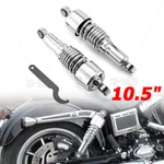 Chrome 10.5" Lowering Rear Shocks For Harley 2006-2022 Sportster 883 1200 Xl. Fixed Price $58.99.