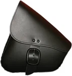 Willie & Max Leather Swingarm Bag - Matte Black Buckle Motorcycle Street. Fixed Price $182.71.