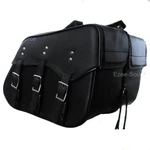 New 16" X 12" Slanted Saddlebags W/ Zip-off For Harley DV79. Fixed Price $144.00.