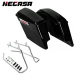 5" Stretched Hard Saddle Bags Conversion Brackets Kit For Harley Softail Deluxe. Fixed Price $221.00.